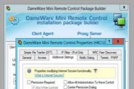 dameware mini remote control 13
